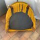 Velvet toad armchair