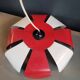 Vintage metal flower pendant light