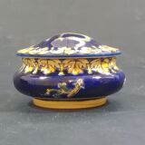 Empty Gien earthenware pocket decorated with chimera decoration