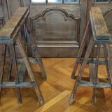 Old architect's table in 3 parts