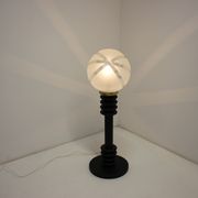 Lampadaire en bois, Allemagne, années 1970