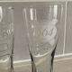 Beer glasses Kronenbourg 1664 white