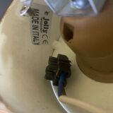 Metal flower wall lamp