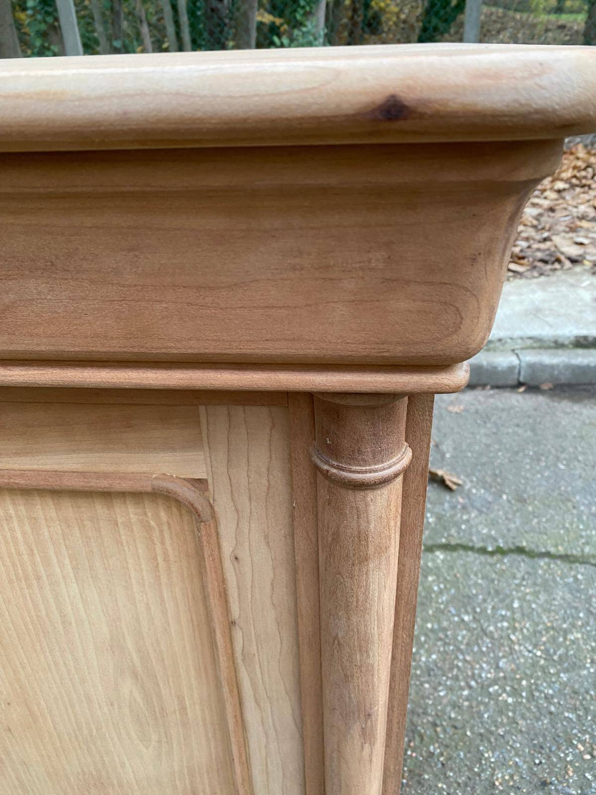 Buffet impérial rénové en bois du 20ème 120cm