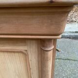 Buffet impérial rénové en bois du 20ème 120cm