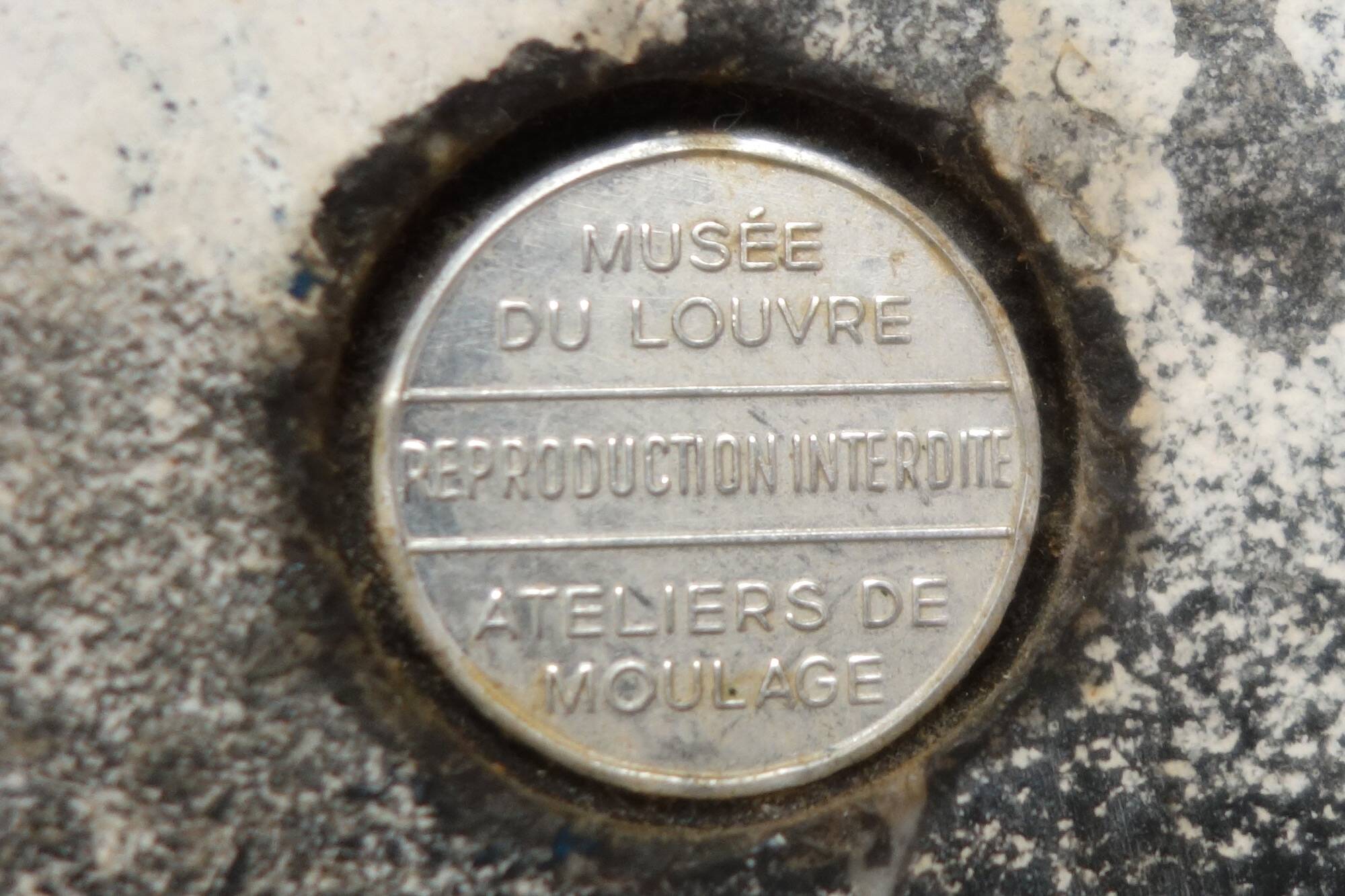 Tête Assyrienne Musée du Louvre Vers 1950