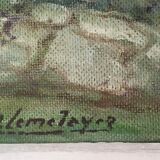 Painting former marine Brittany