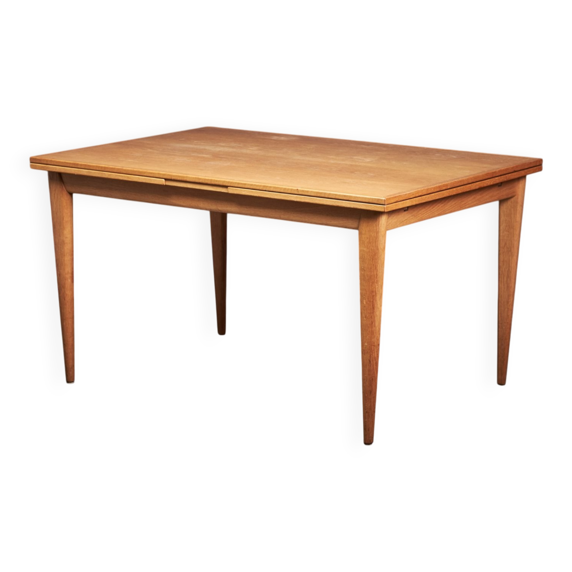 Extendable Oak Dining Table by NO Møller, 1960s