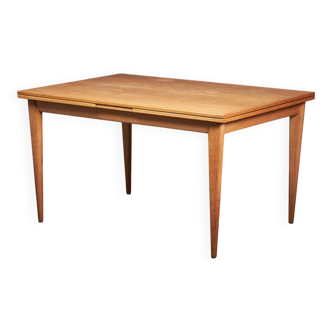 Extendable Oak Dining Table by NO Møller, 1960s