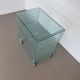 Onda Series Glass Media Cabinet by Ron Arad for Fiam, Italy, 1980