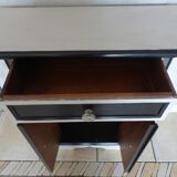 Small sideboard opening by two leaves and a quality wooden drawer