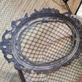 Golden cast iron frame