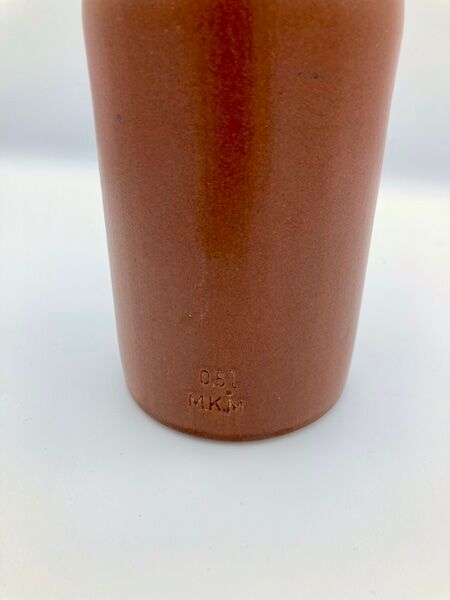 MKM sandstone beer bottle