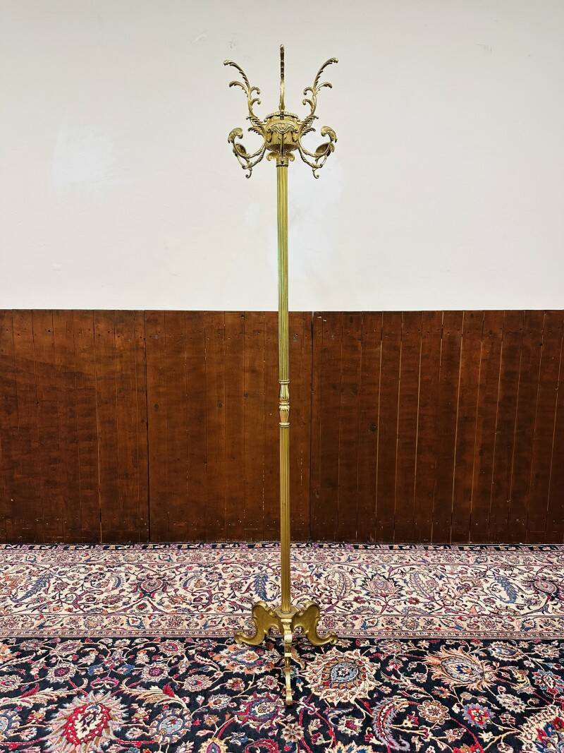 Antique Brass Coat Rack