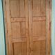 Porte ancienne en teck