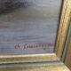 Huile sur bois, bouquet