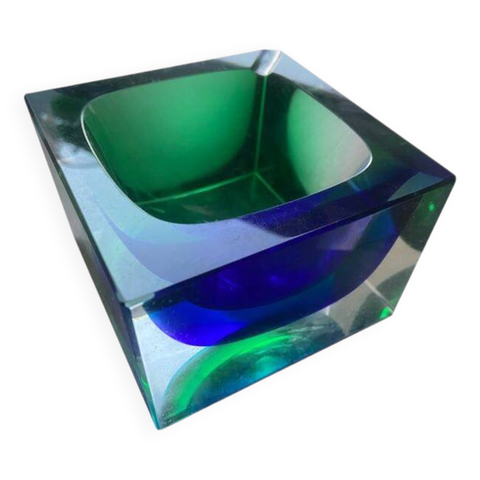 Ashtray • Empty Pocket • Murano • Sommerso • 1960