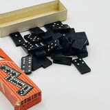 Complete vintage domino set with original box.