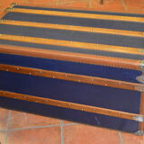 old trunk of luxury leather and wooden LAVOET