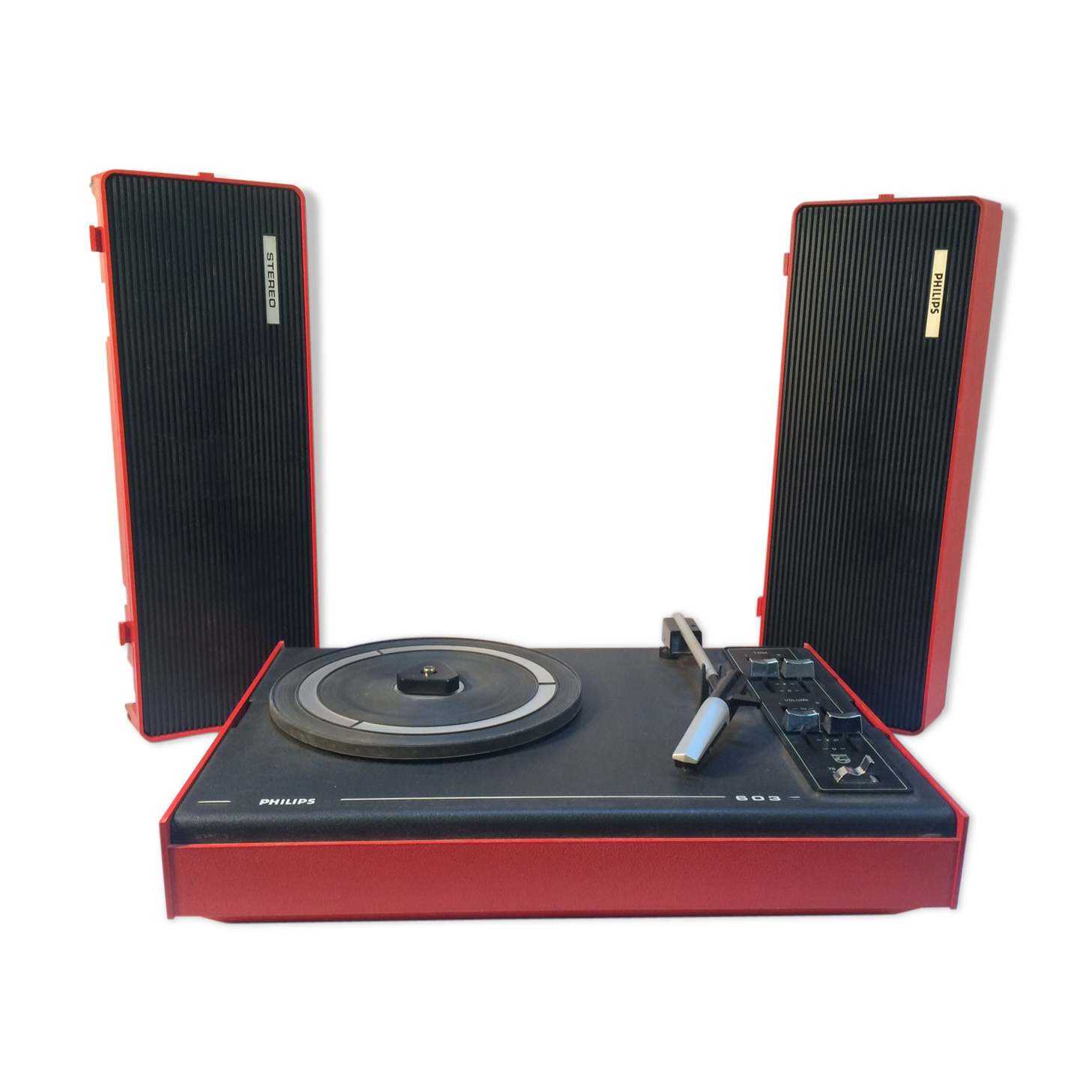Vintage record-robin Philips 603 - 70