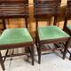 Set of 6 chairs and 2 armchairs by Gaston Poisson