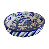 Hollow plate in ceramic from Granada.