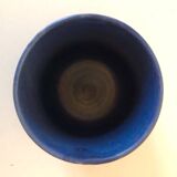 Tasse à thé bleu artisanale