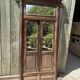 Old double-leaf door - mirror