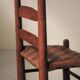 Chaise basse de style Shaker,  États-Unis, vers 1900