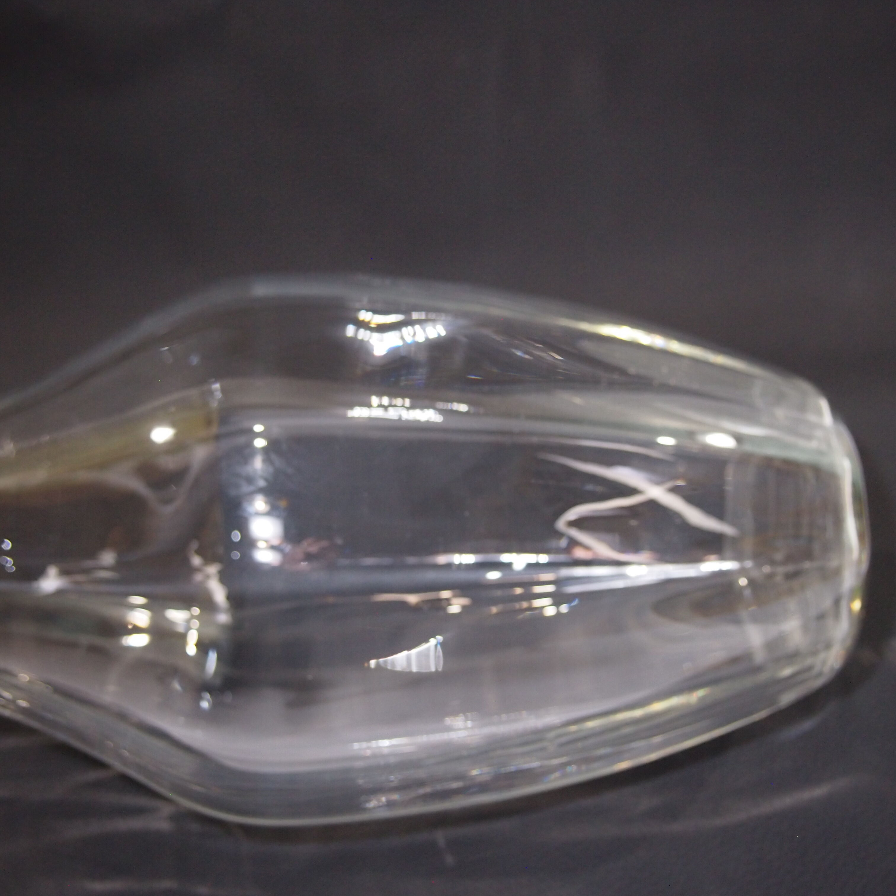 12-sided/vintage crystal vase