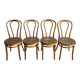 Lot de chaises Thonet