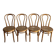 Lot de chaises Thonet