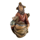 Antique holy water font with religious subject, Italy, 20th century.