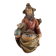 Antique holy water font with religious subject, Italy, 20th century.