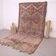 Purple Vintage Beni Mguild Rug 186 x 353 cm - Handmade Berber Wool Rug