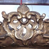 19 th wood and Stuk gold mirror