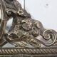 Mirror in repoussé brass, louis xiv style, napoleon iii era – xixth