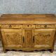 Louis XV period Bressan sideboard in walnut and elm burl, 18th century