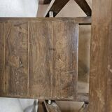 Set of 6 folding teak cinema chairs