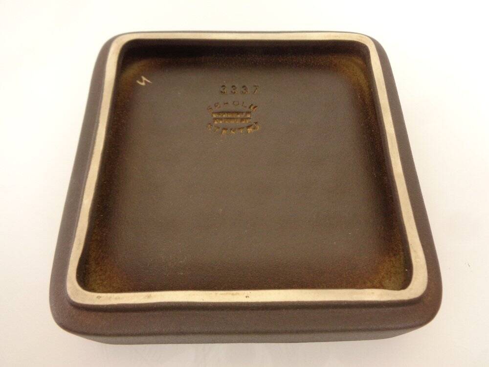 Danish studio ceramic bowls by Einar Johansen for Soholm Stentoj, 1960s, set of 2.