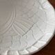 Set of 5 deep fish plates Salins-les-Bains – white earthenware
