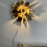 Florentine flower wall lamp revisited mounted as a portable lamp