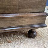18th century walnut wedding chest