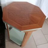 Octagonal Art Deco side table