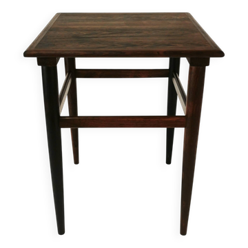 Mid Century Rosewood Side Table, Denmark, 1960s