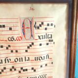 Antiphonal page 17th century