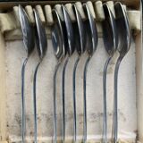 Box of 8 silver-plated teaspoons