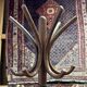 Beech coat rack turned from the 1930s