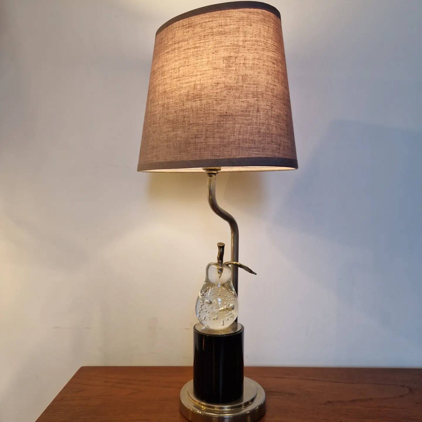 80's "pear" lamp, Le Dauphin