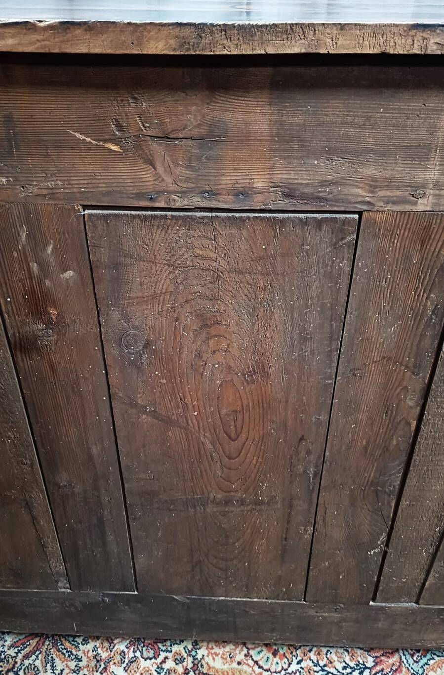 Louis XVI height buffet in walnut